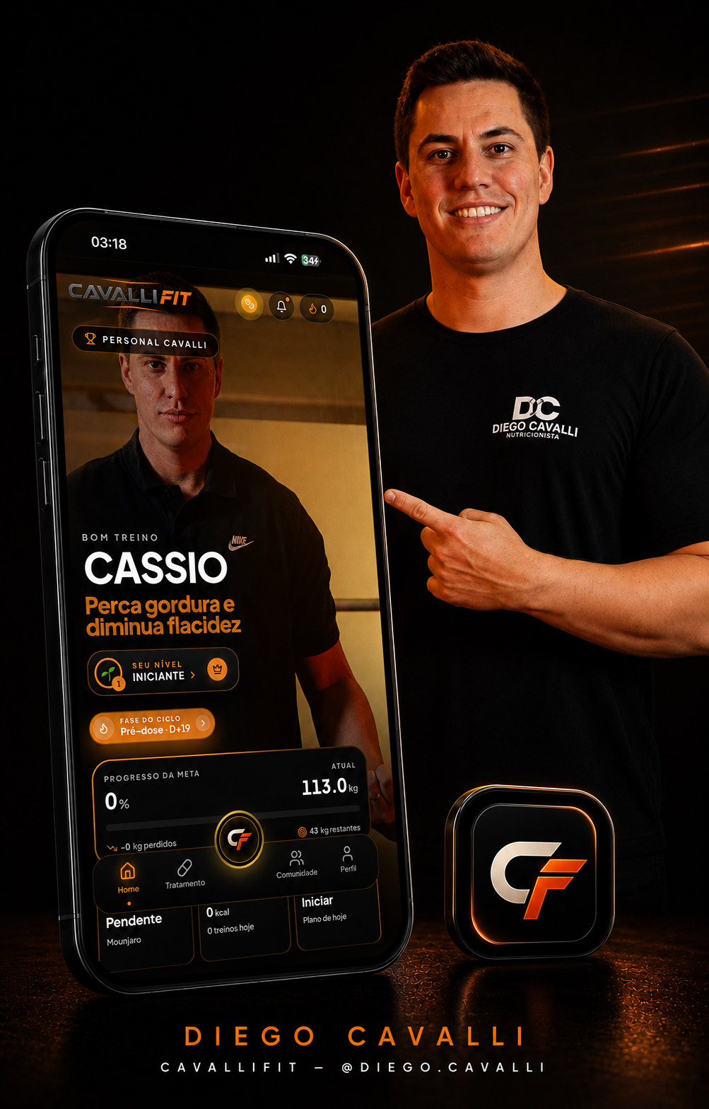 Aplicativo premium CavalliFit